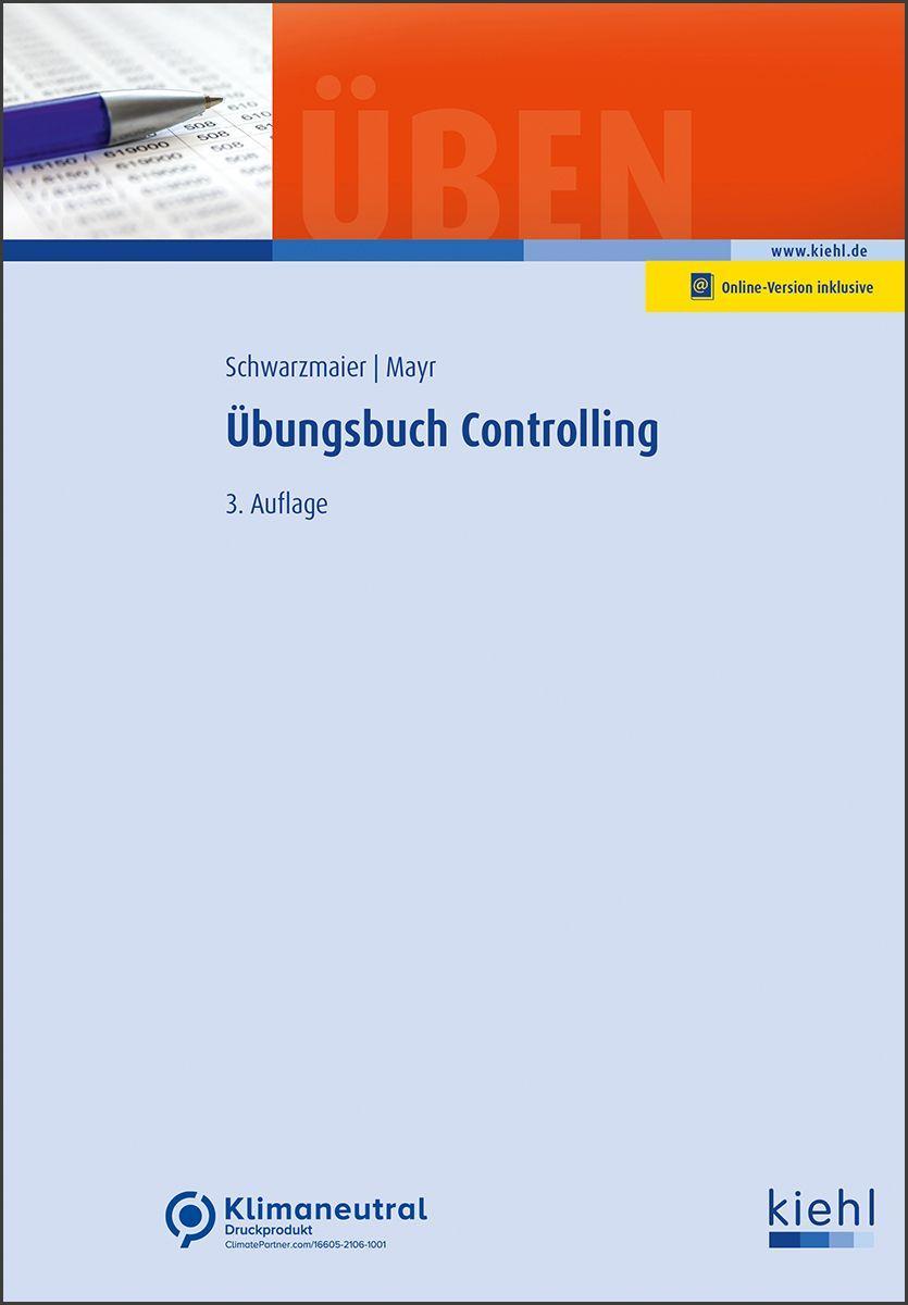 Vorderes Coverbild Übungsbuch Controlling