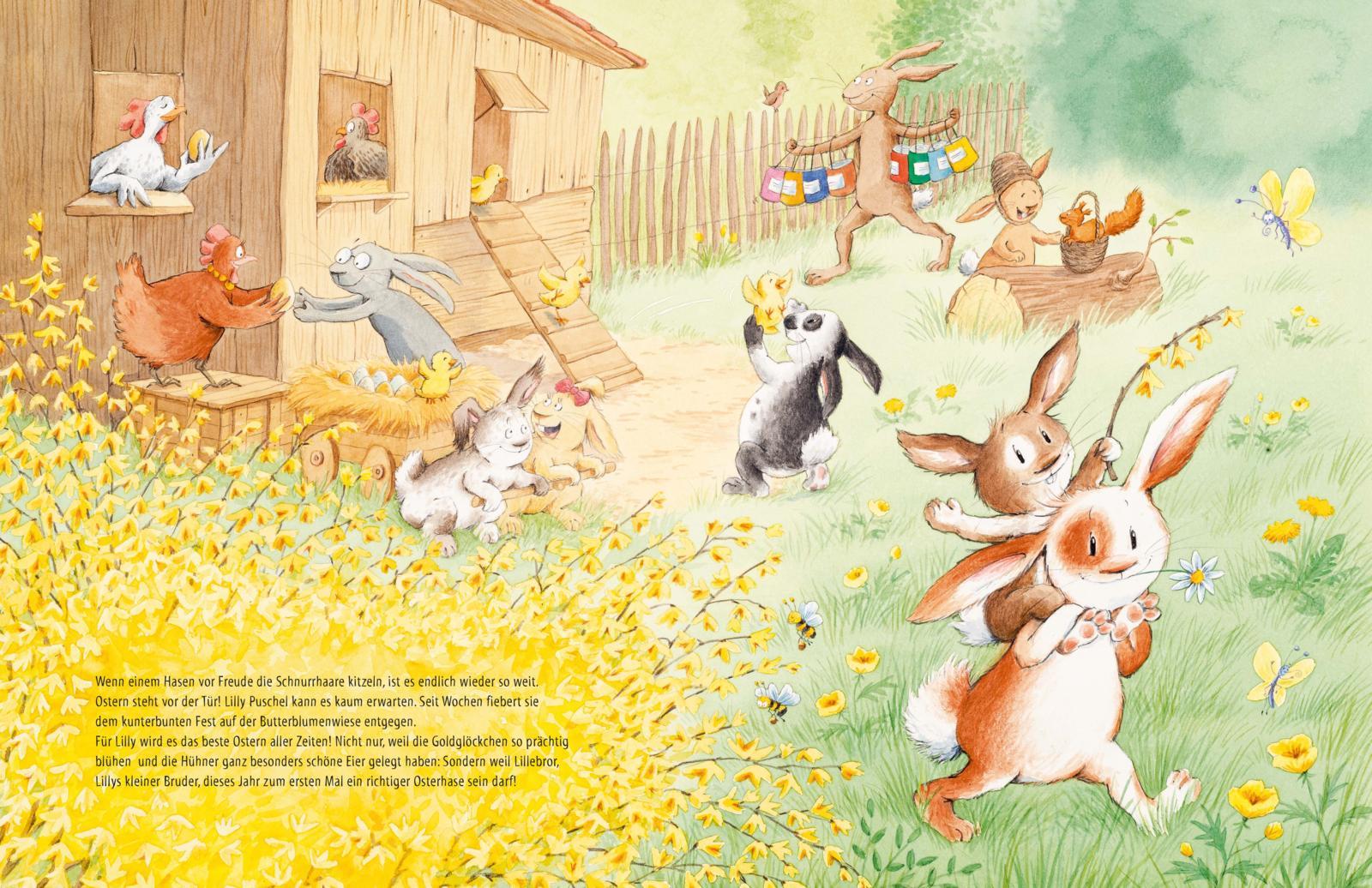 Beispielinhalt (Bild) Lilly Osterhase