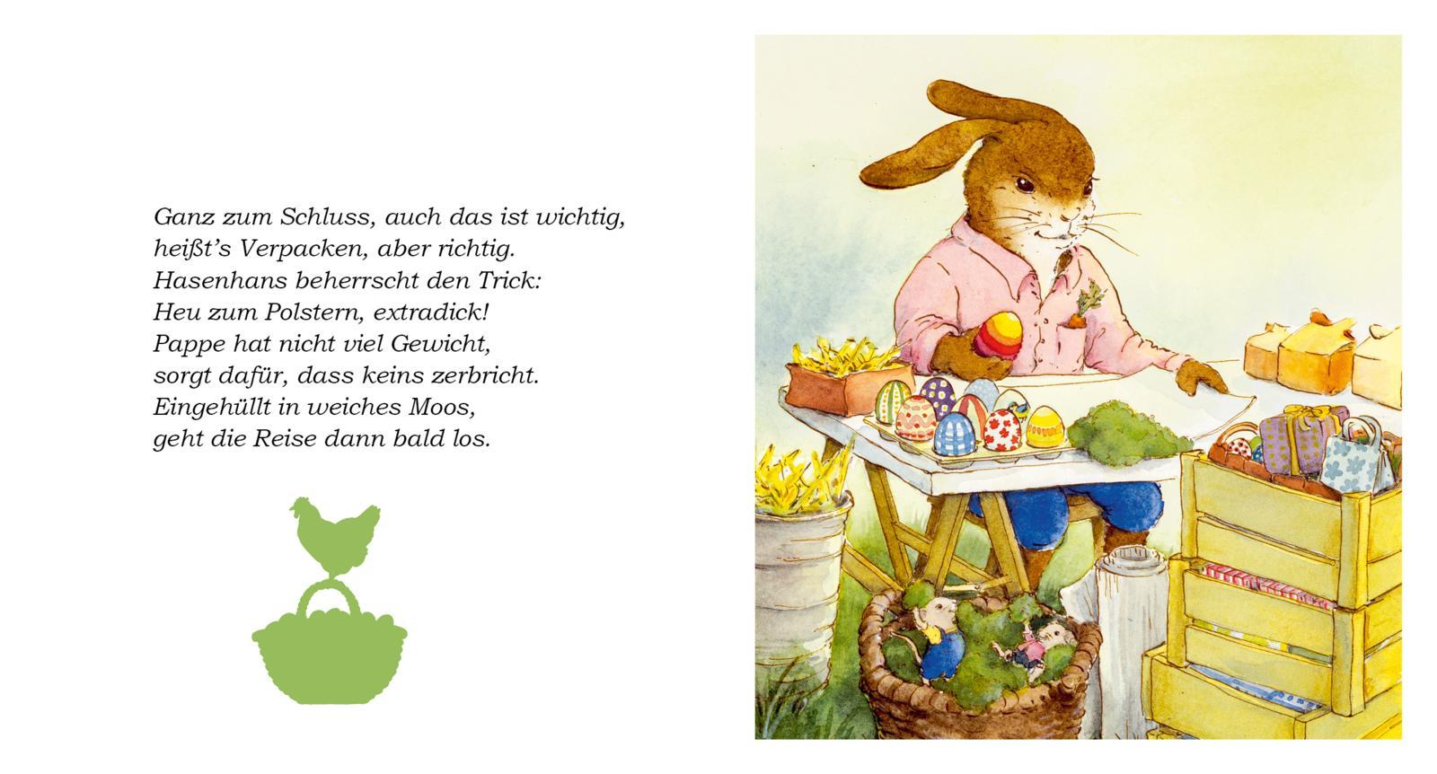 Beispielinhalt (Bild) Die Häschenschule: Ostern in der Häschenschule