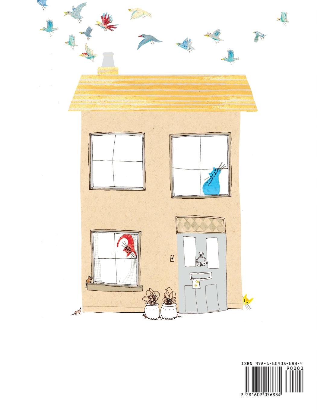 Rückseitencover Red Cat, Blue Cat