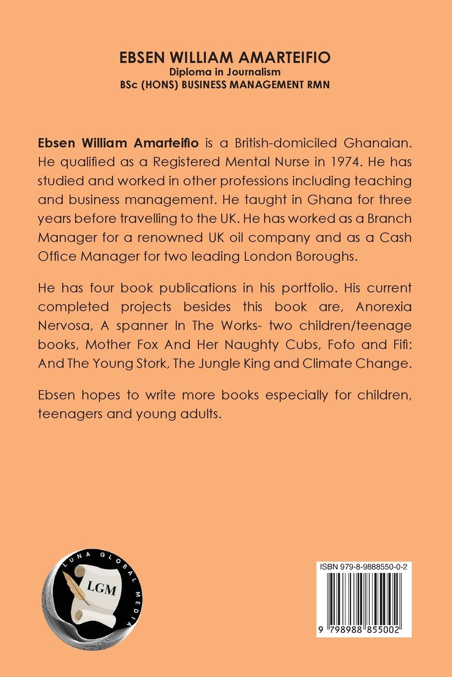 Rückseitencover AMERICA'S ENDEMIC PROBLEM AND THE WORLD'S COMPLICIT SILENCE