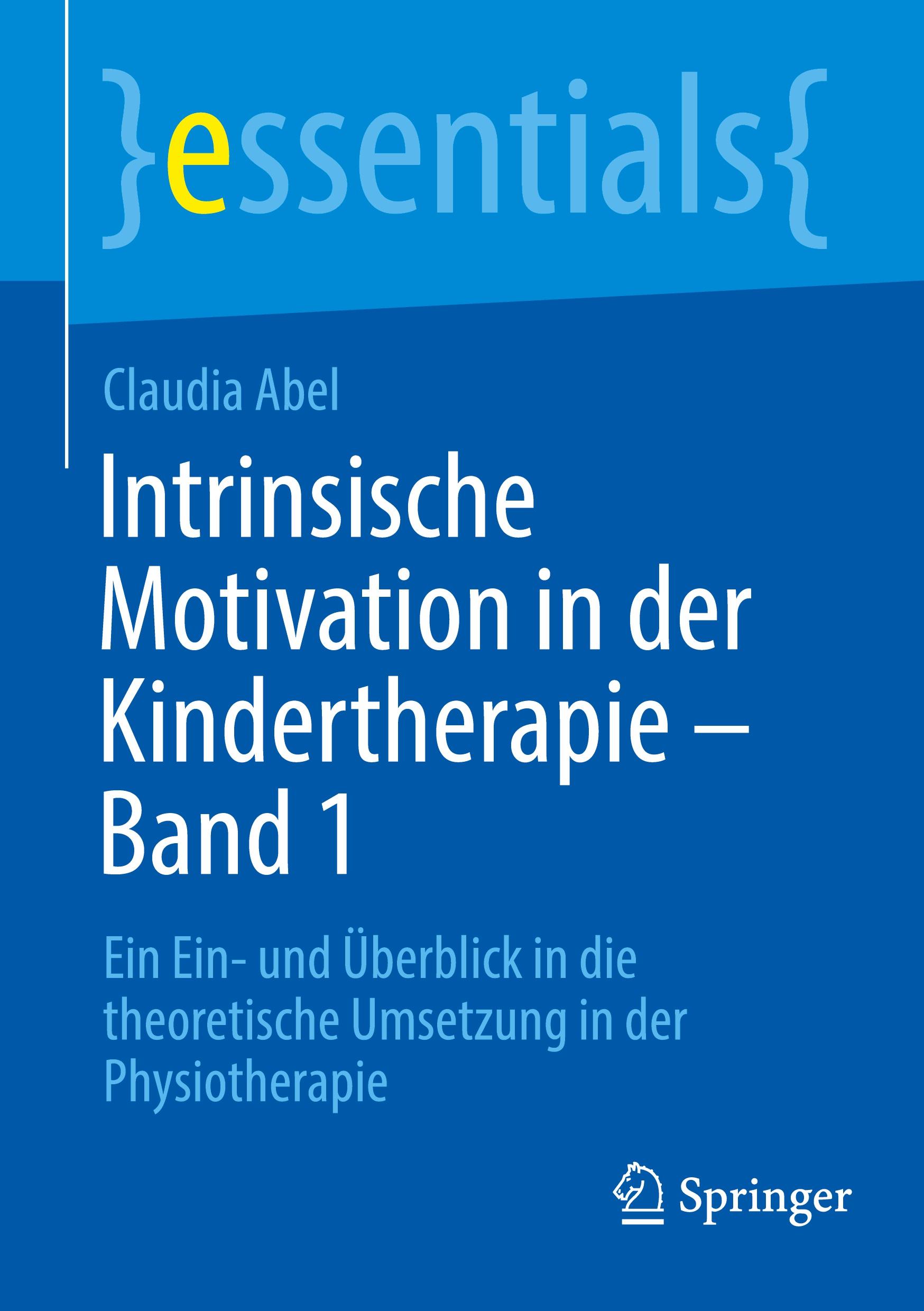 Vorderes Coverbild Intrinsische Motivation in der Kindertherapie - Band 1