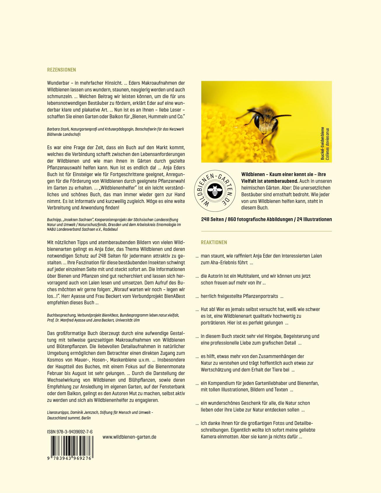 Rückseitencover WILDBIENENHELFER