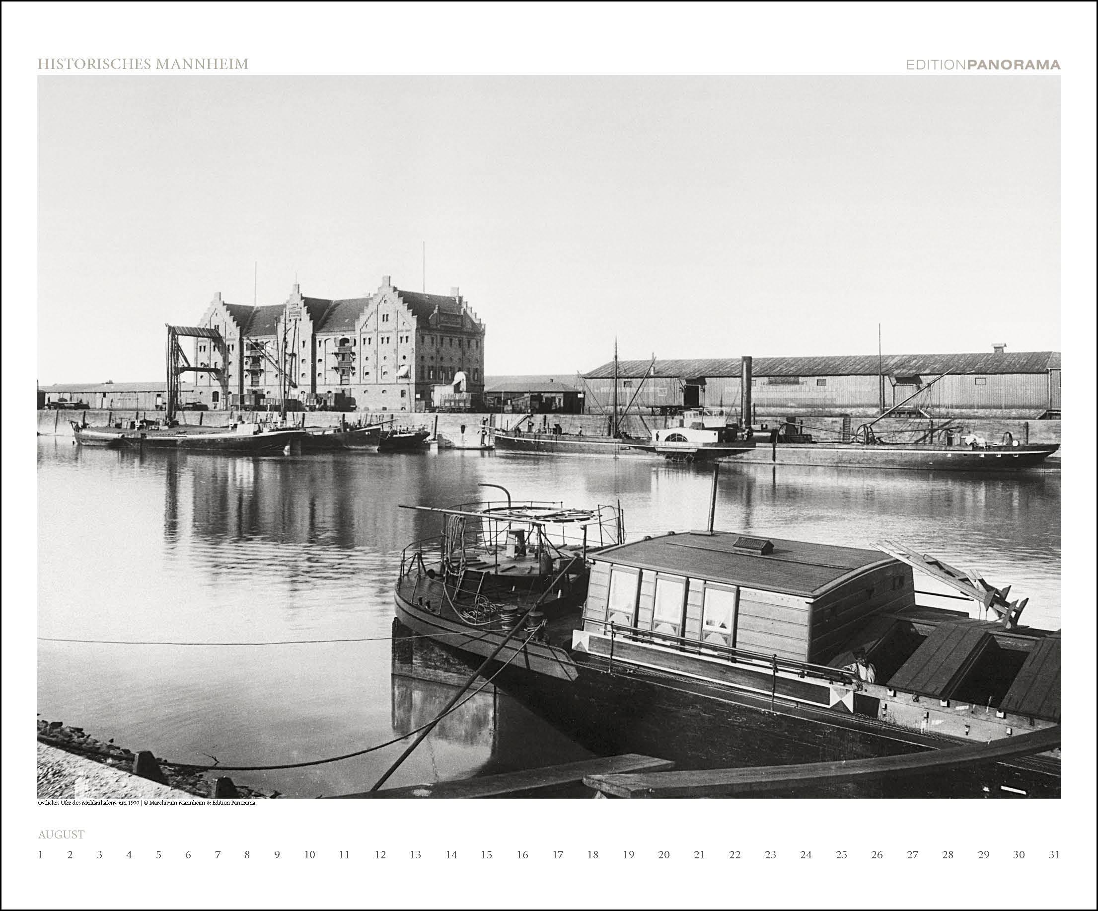 Beispielinhalt (Bild) HISTORISCHES MANNHEIM - Die Quadratestadt um 1900