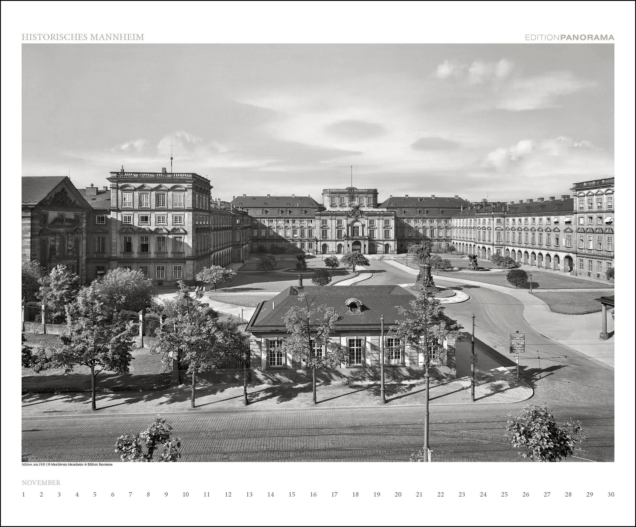 Beispielinhalt (Bild) HISTORISCHES MANNHEIM - Die Quadratestadt um 1900