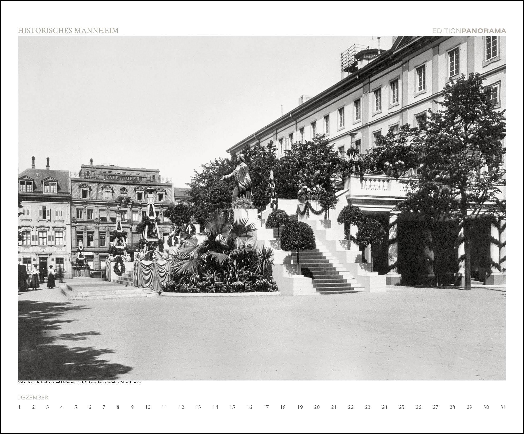 Beispielinhalt (Bild) HISTORISCHES MANNHEIM - Die Quadratestadt um 1900
