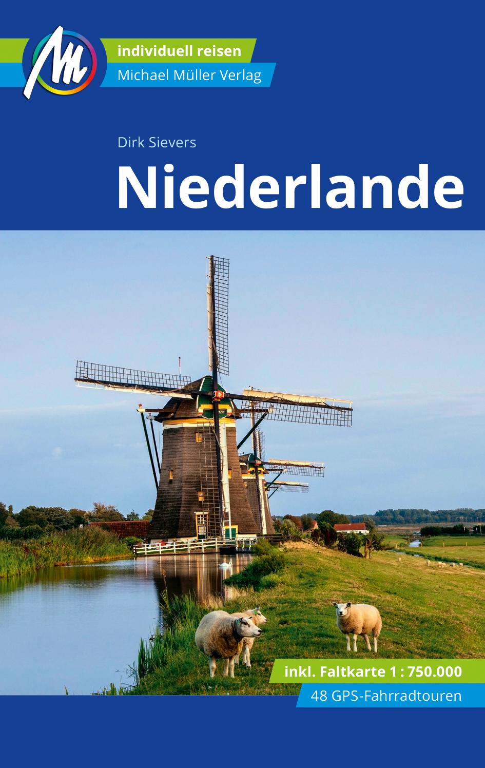 Vorderes Coverbild Niederlande Reiseführer Michael Müller Verlag