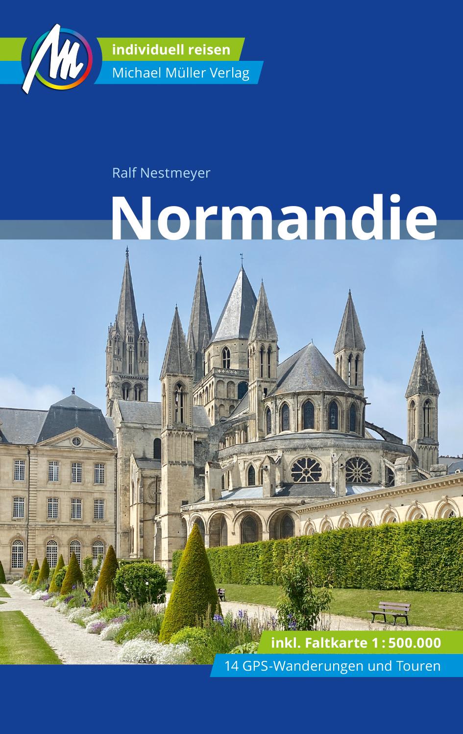 Vorderes Coverbild MICHAEL MÜLLER REISEFÜHRER Normandie