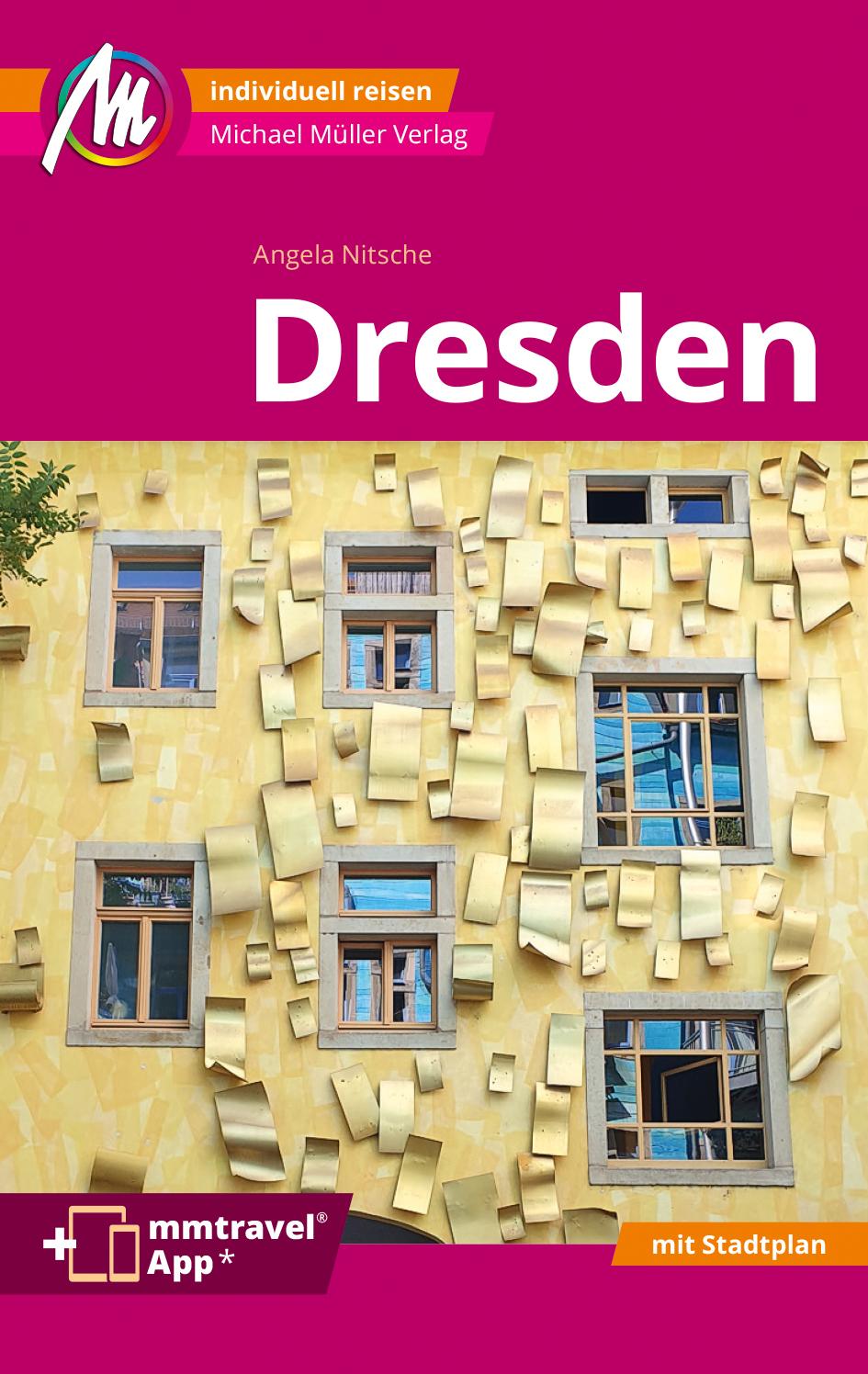 Vorderes Coverbild Dresden MM-City Reiseführer Michael Müller Verlag