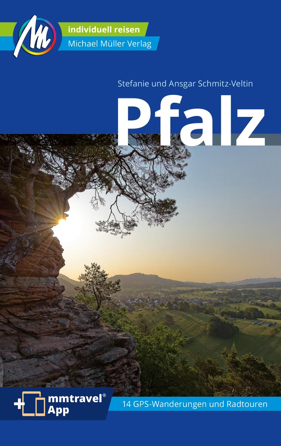 Vorderes Coverbild Pfalz Reiseführer Michael Müller Verlag