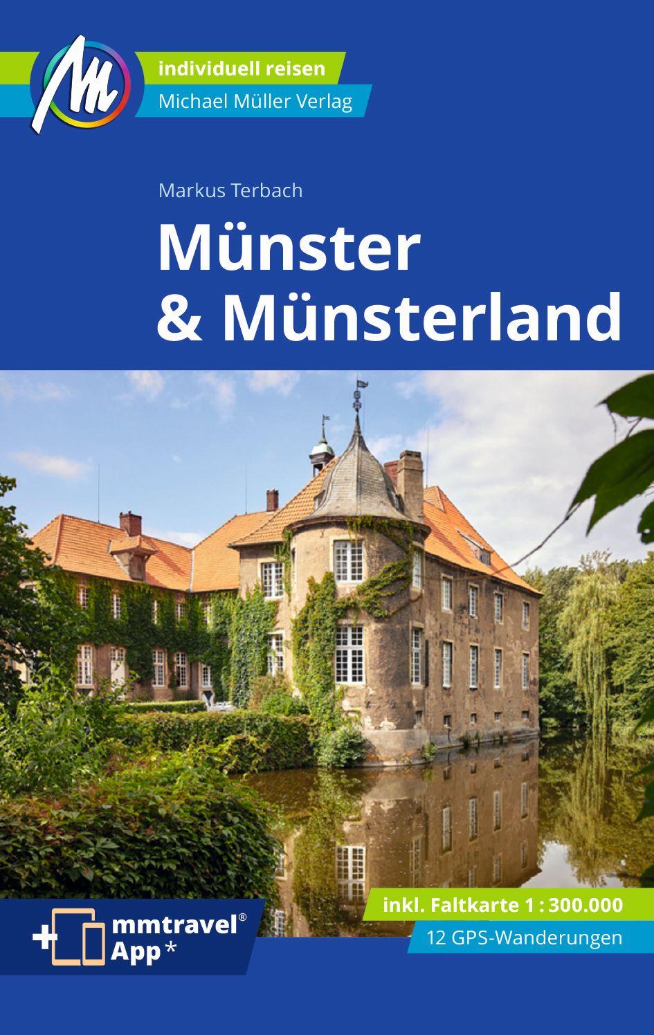 Vorderes Coverbild Münster & Münsterland Reiseführer Michael Müller Verlag