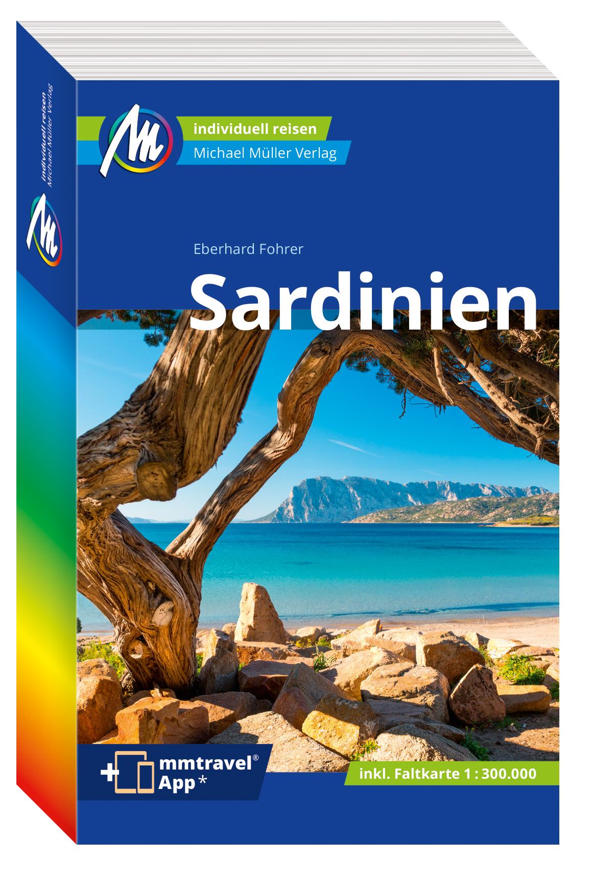 Vorderes Coverbild MICHAEL MÜLLER REISEFÜHRER Sardinien