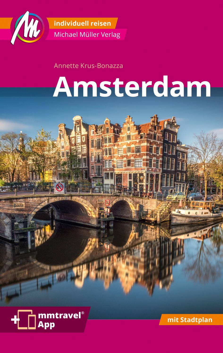 Vorderes Coverbild Amsterdam MM-City Reiseführer Michael Müller Verlag