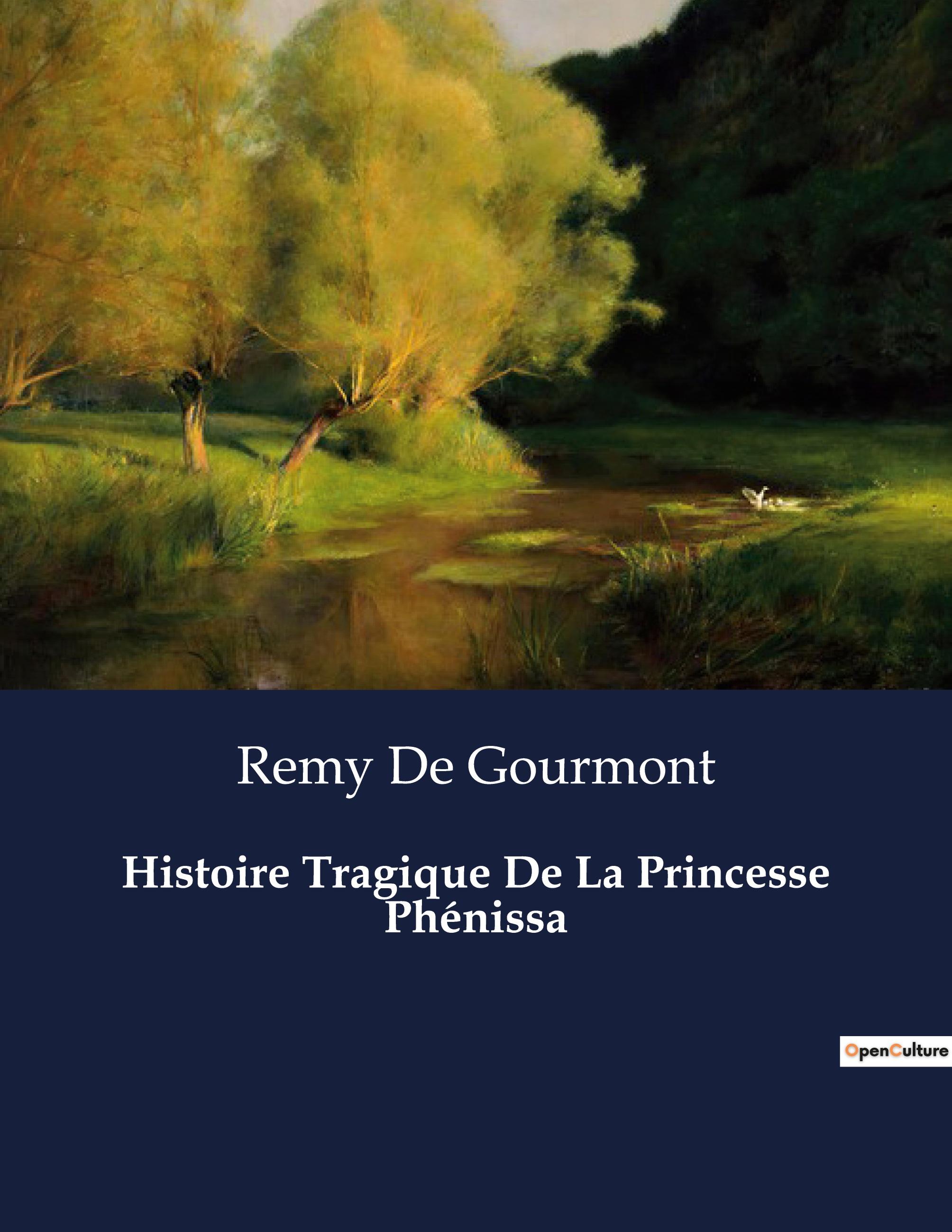 Vorderes Coverbild Histoire Tragique De La Princesse Phénissa