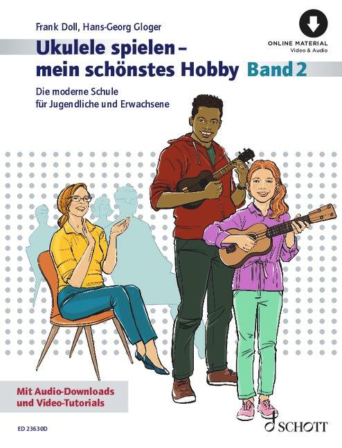 Vorderes Coverbild Ukulele spielen - mein schönstes Hobby