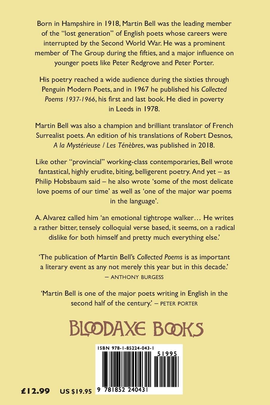 Rückseitencover Complete Poems
