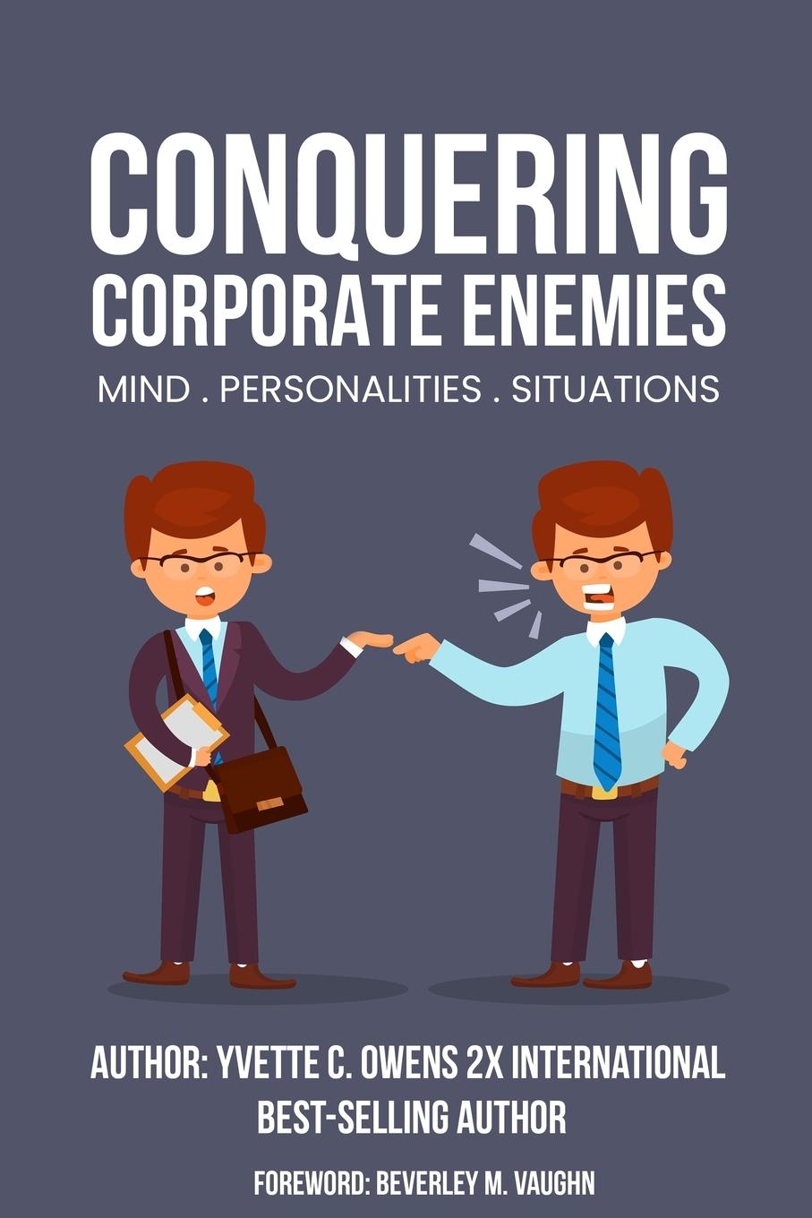 Vorderes Coverbild Conquering Corporate Enemies  Mind-Personalities-Situations