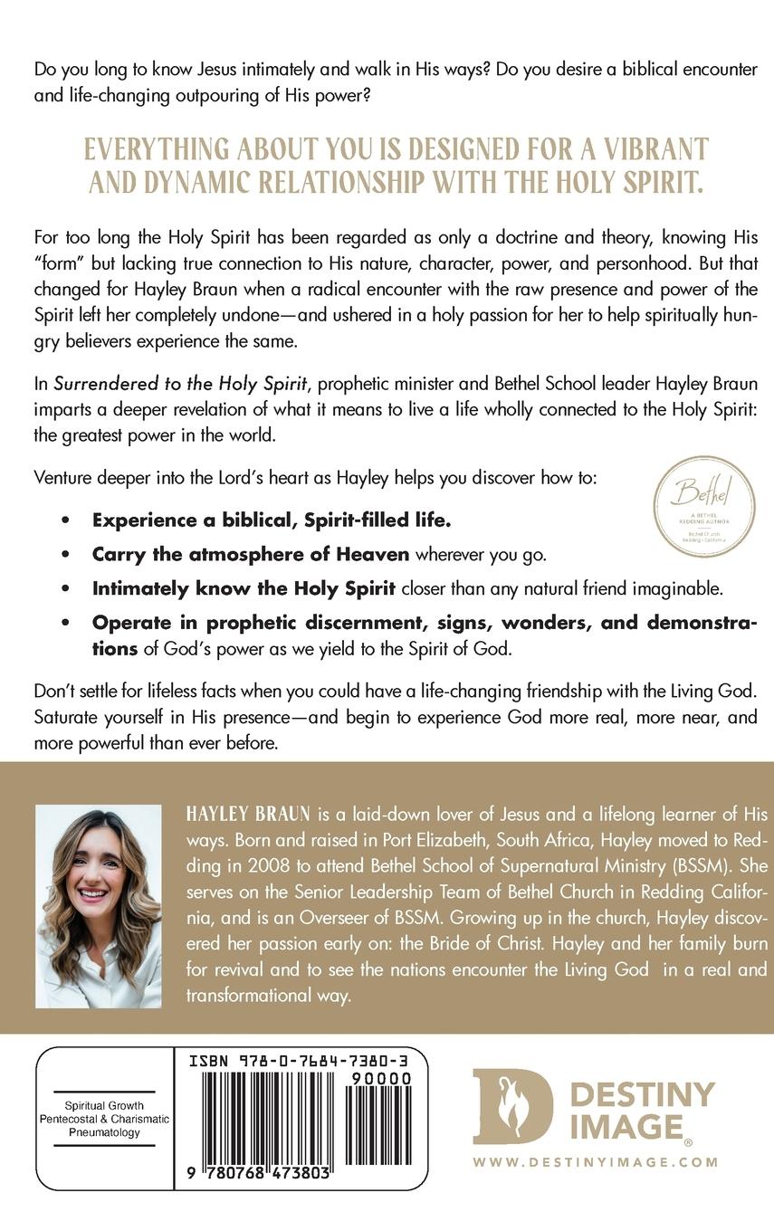 Rückseitencover Surrendered to the Holy Spirit