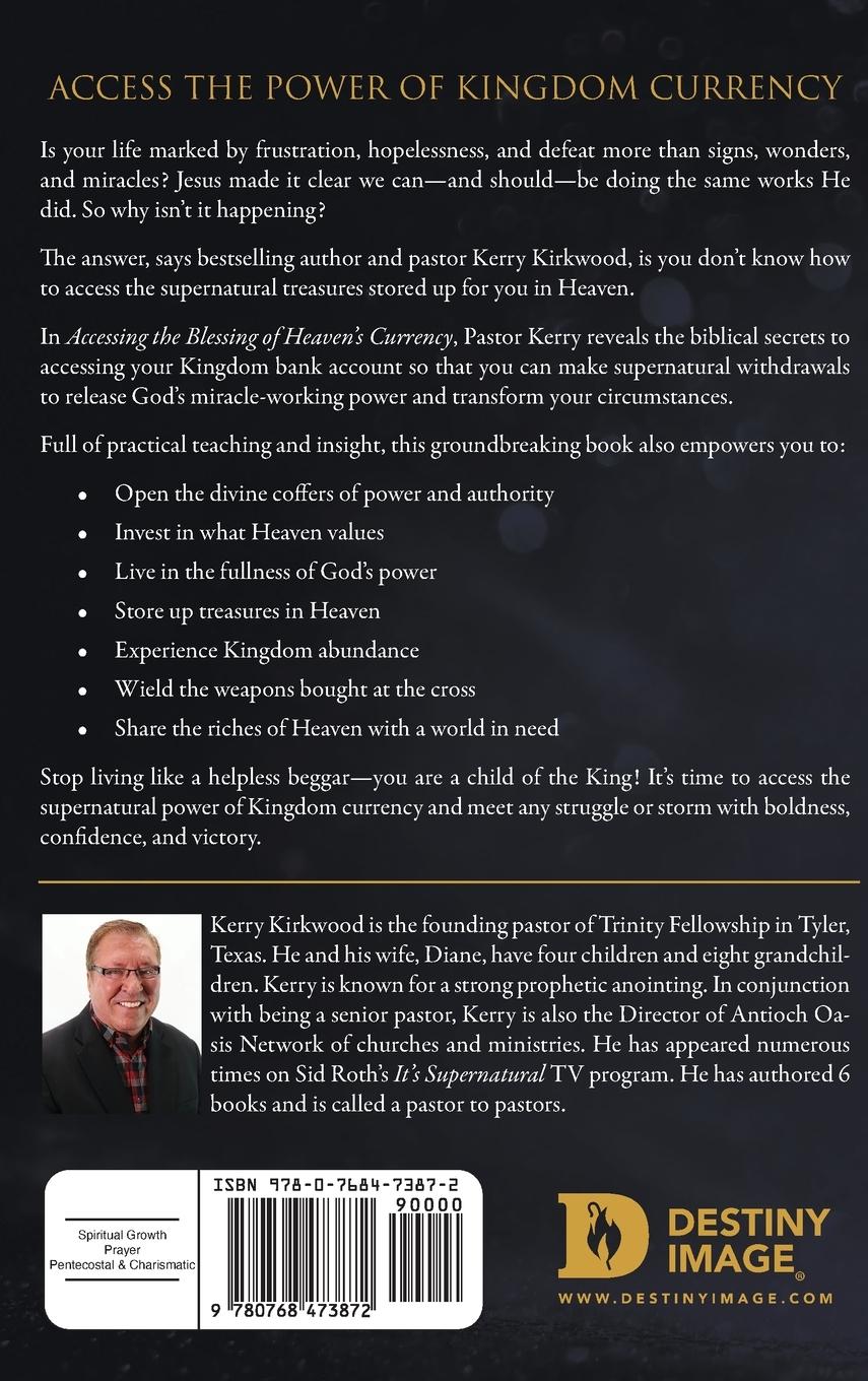 Rückseitencover Accessing the Blessing of Heaven's Currency