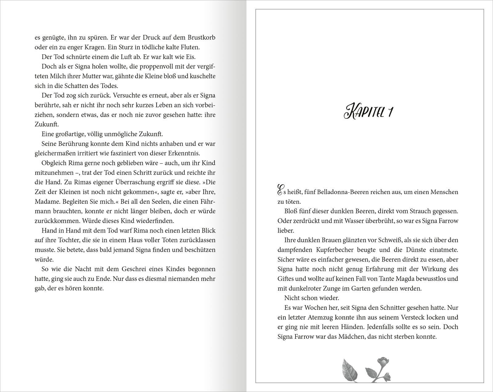 Beispielinhalt (Bild) Belladonna - Die Berührung des Todes (Belladonna 1)