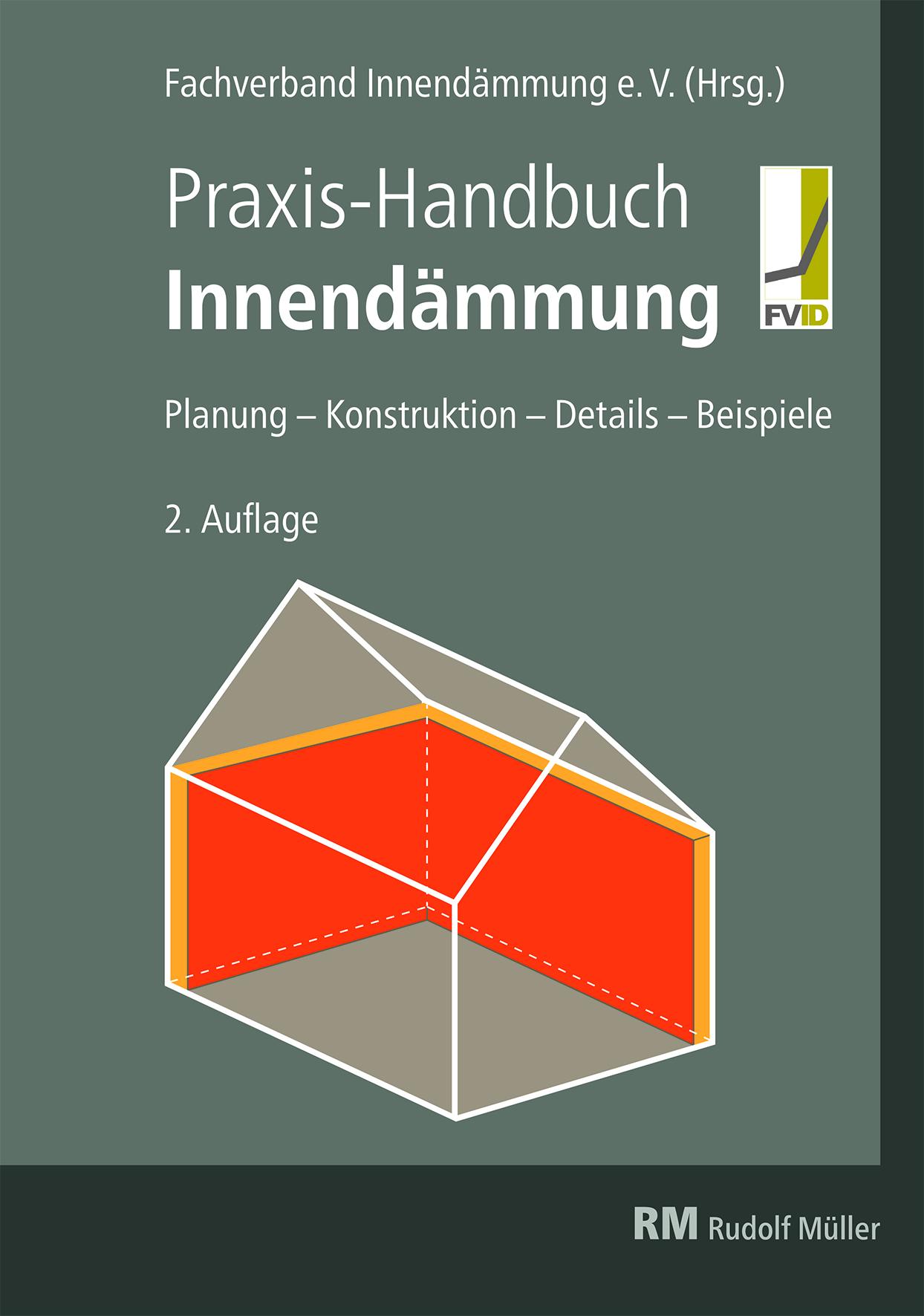 Vorderes Coverbild Praxis-Handbuch Innendämmung