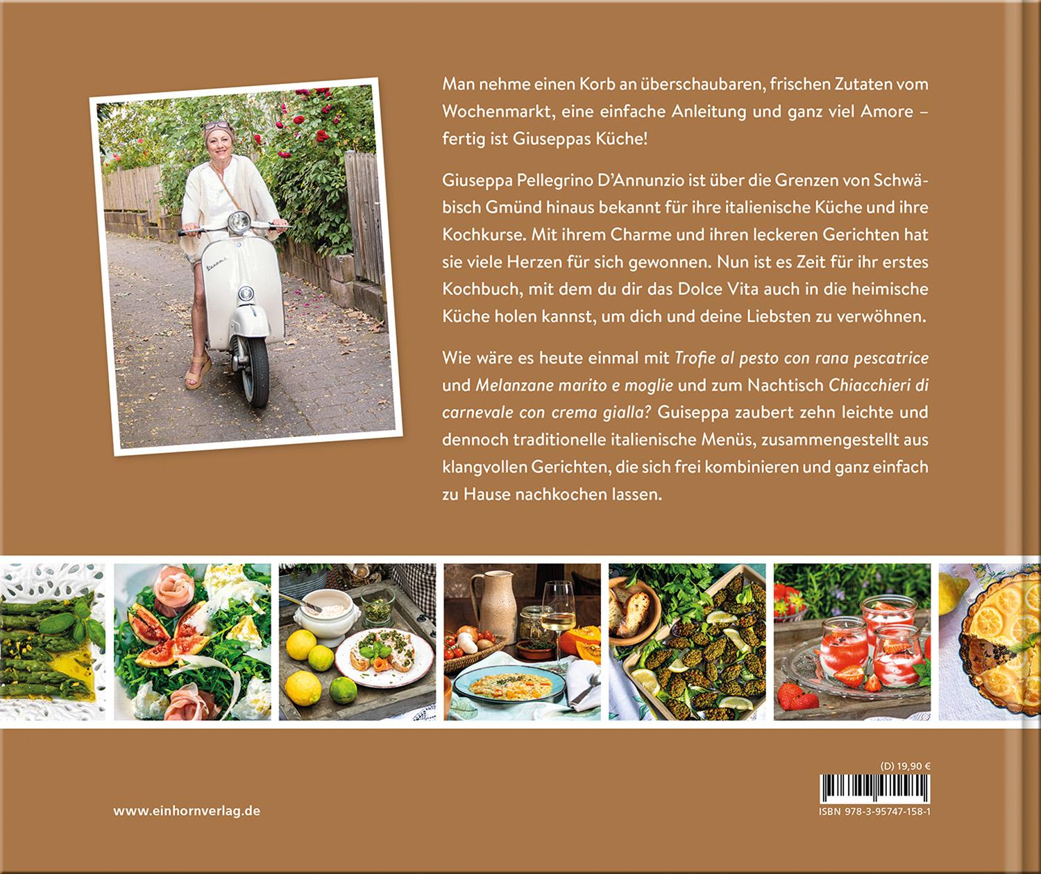 Rückseitencover Giuseppas Küche