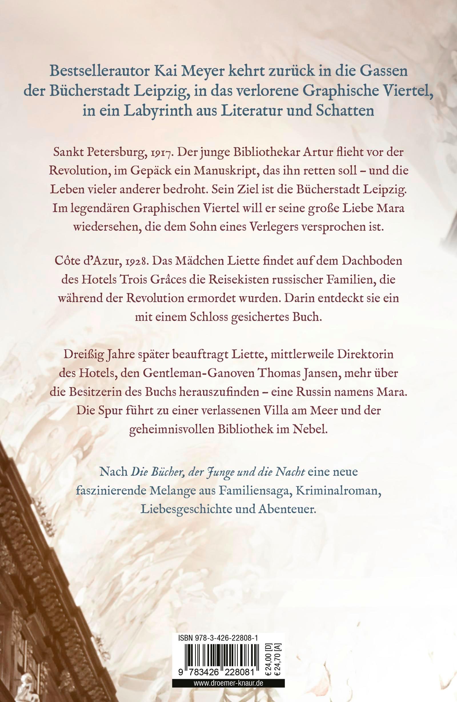 Rückseitencover Die Bibliothek im Nebel