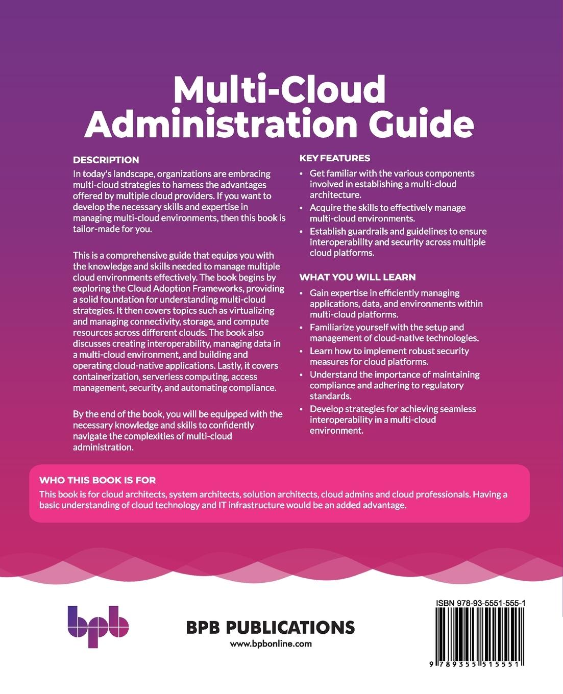 Rückseitencover Multi-Cloud Administration Guide