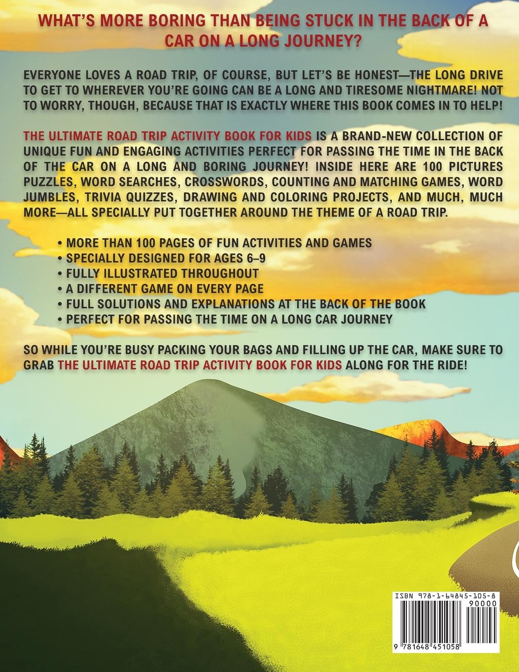 Rückseitencover The Ultimate Road Trip Activity Book for Kids