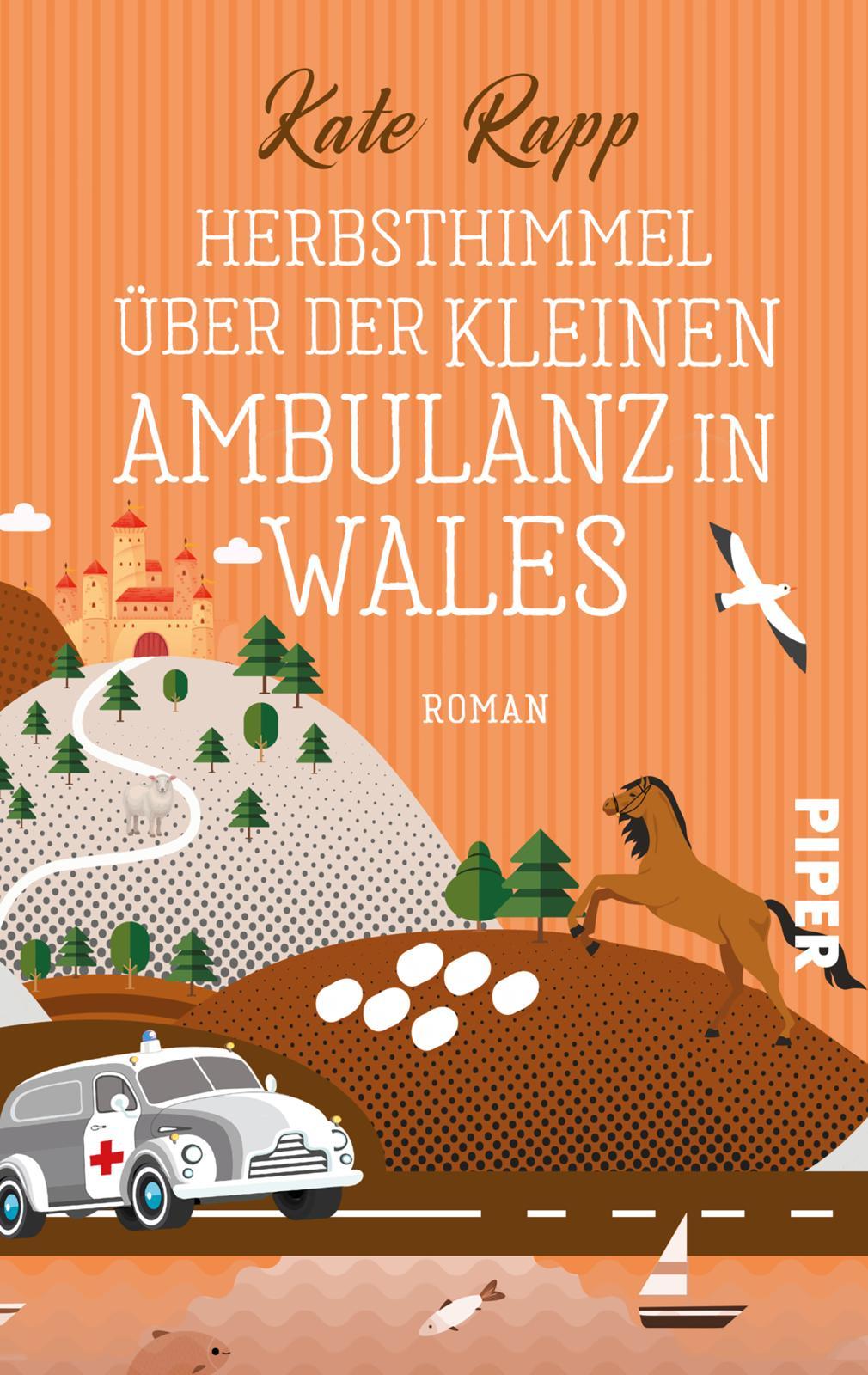 Vorderes Coverbild Herbsthimmel über der kleinen Ambulanz in Wales