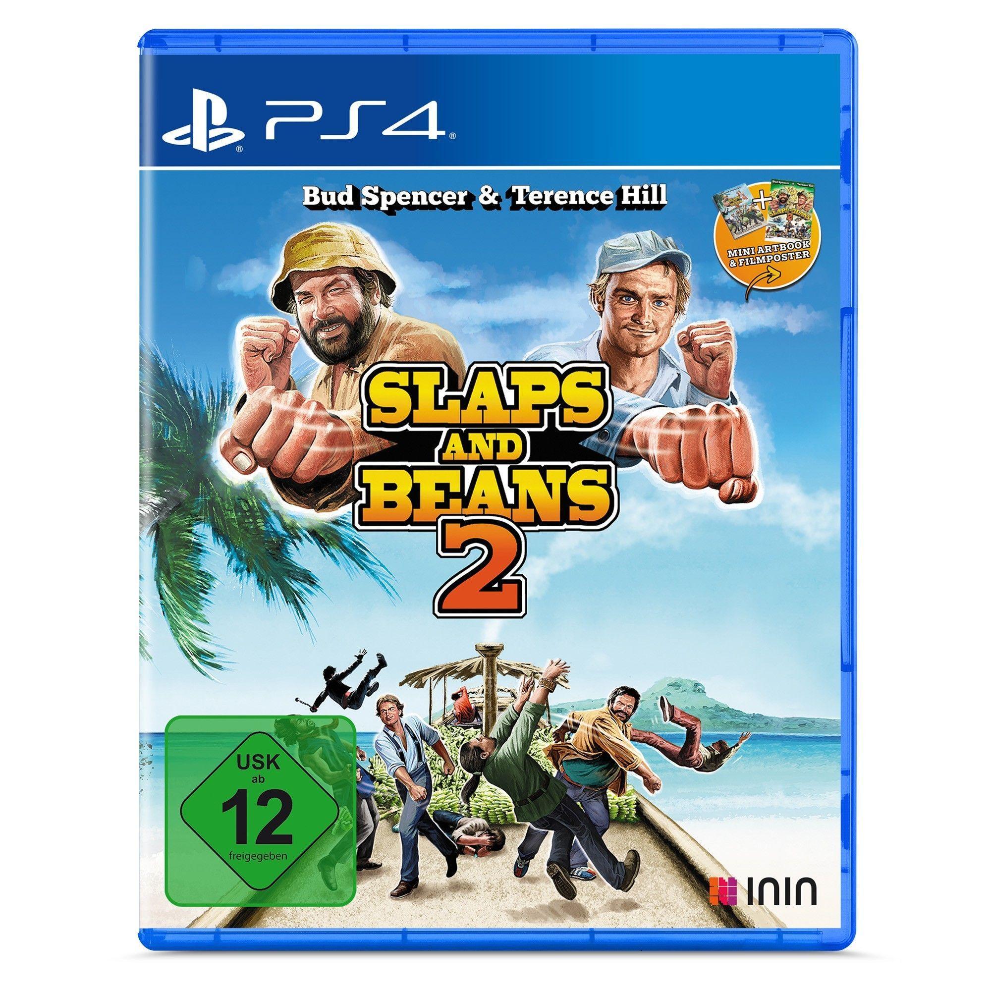 Vorderes Coverbild Bud Spencer & Terence Hill - Slaps and Beans 2 (PlayStation PS4)