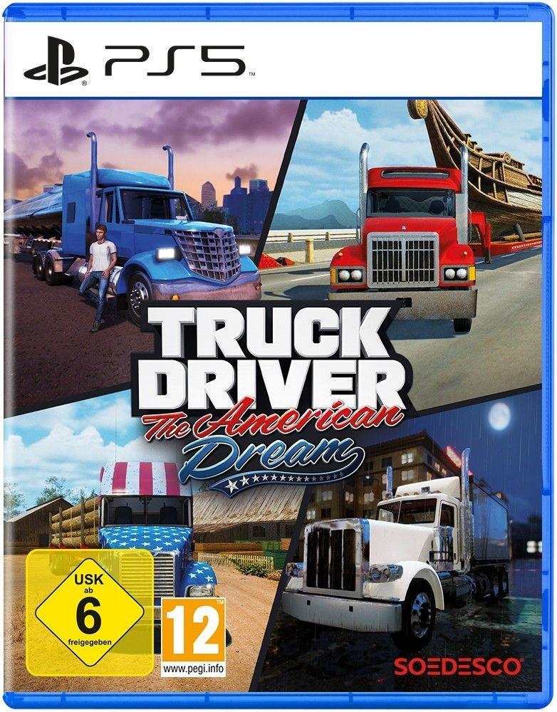 Vorderes Coverbild Truck Driver: The American Dream (PlayStation PS5)