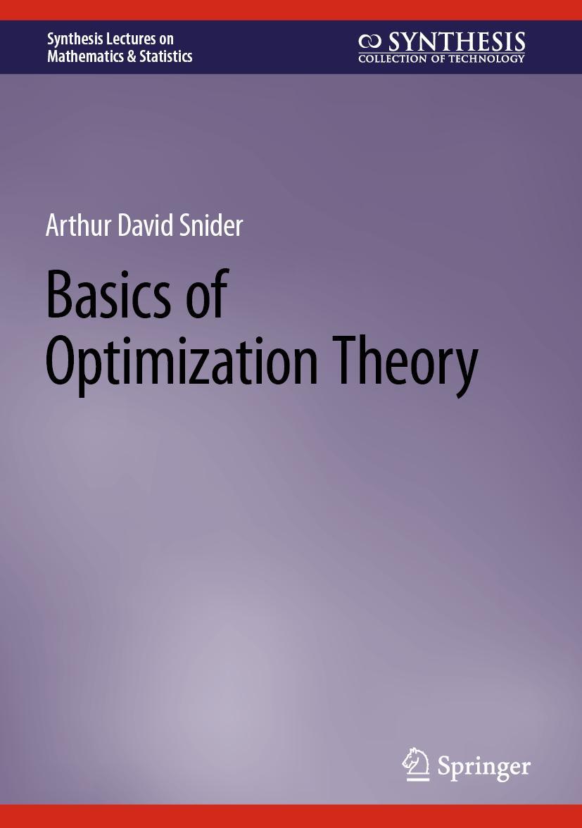 Vorderes Coverbild Basics of Optimization Theory