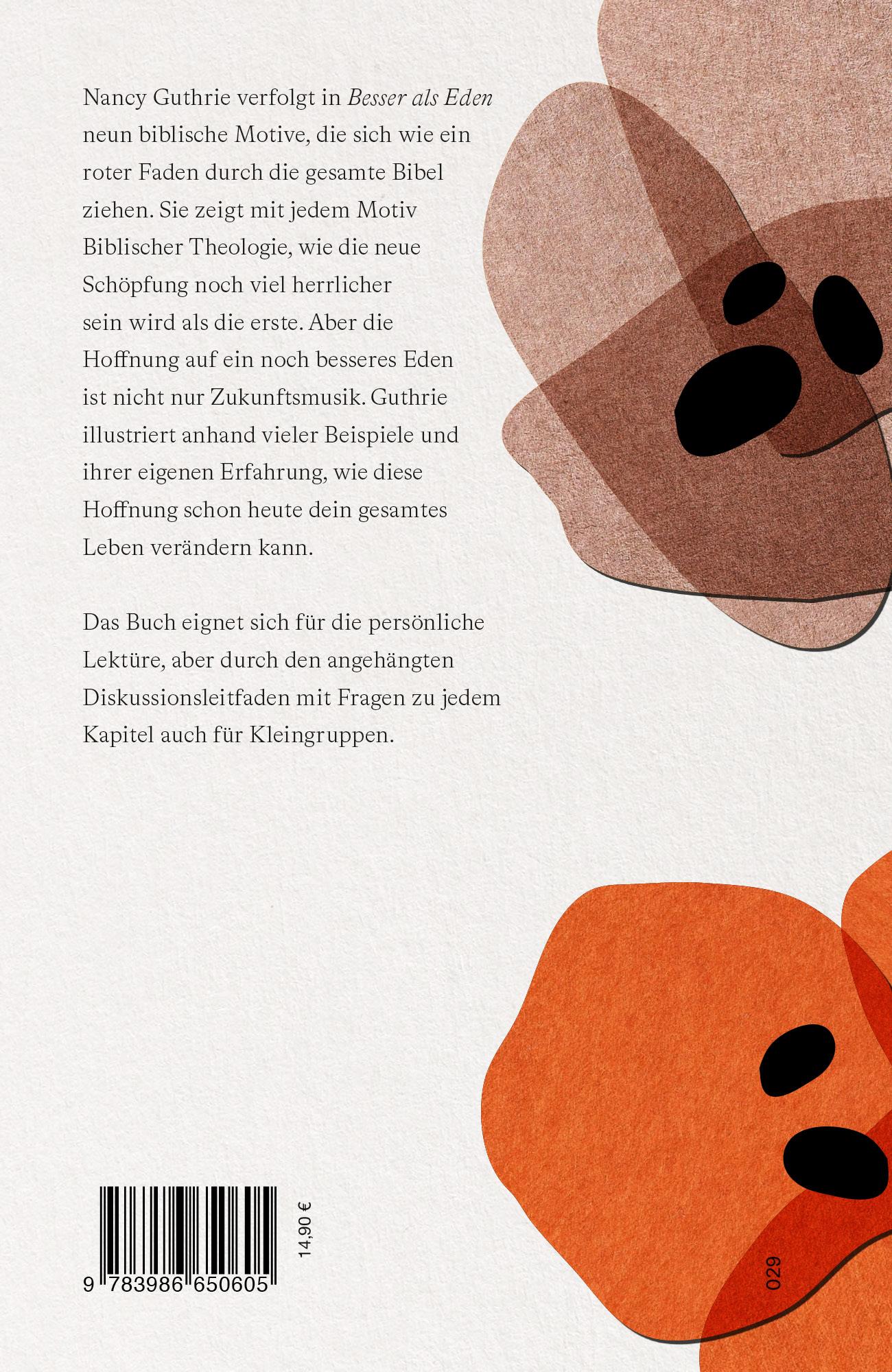 Rückseitencover Besser als Eden