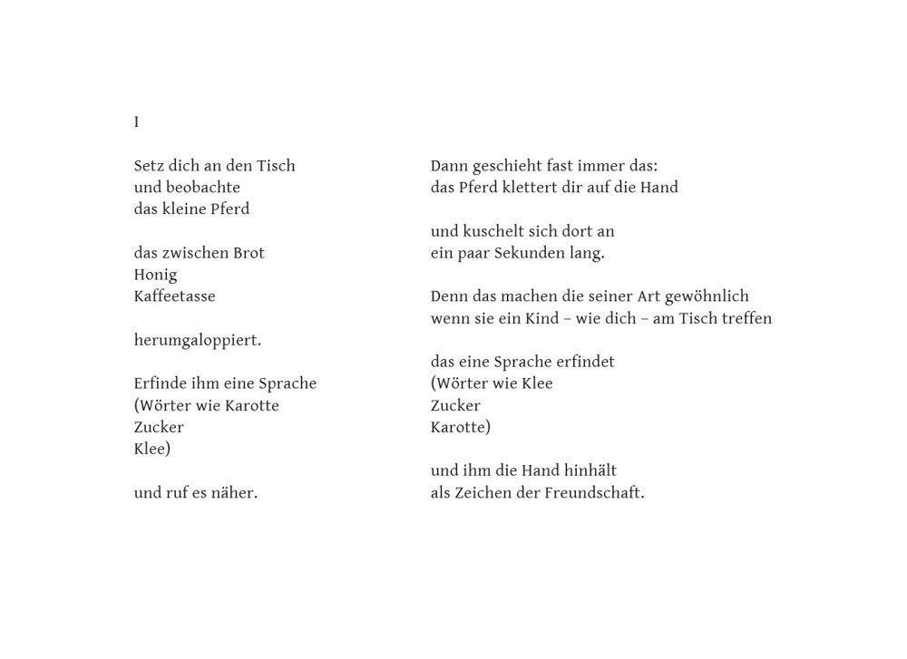 Beispielinhalt (Bild) Als du Wolke warst