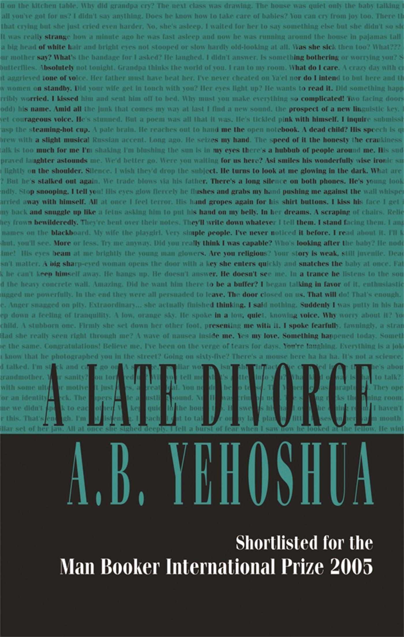 Vorderes Coverbild A Late Divorce