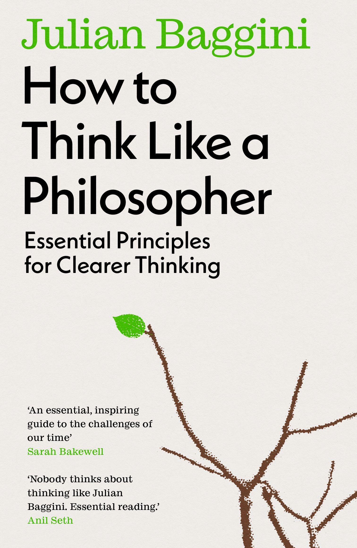 Vorderes Coverbild How to Think Like a Philosopher