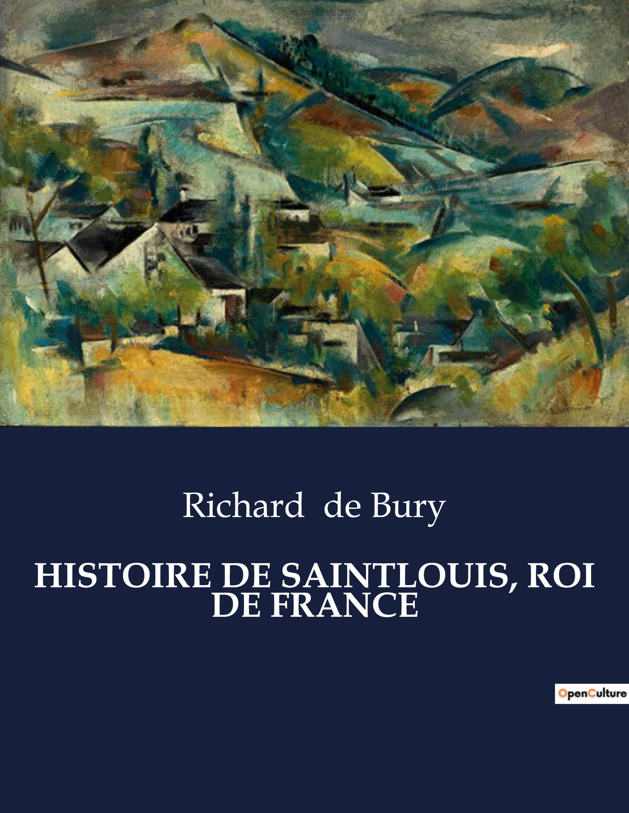 Vorderes Coverbild HISTOIRE DE SAINTLOUIS, ROI DE FRANCE