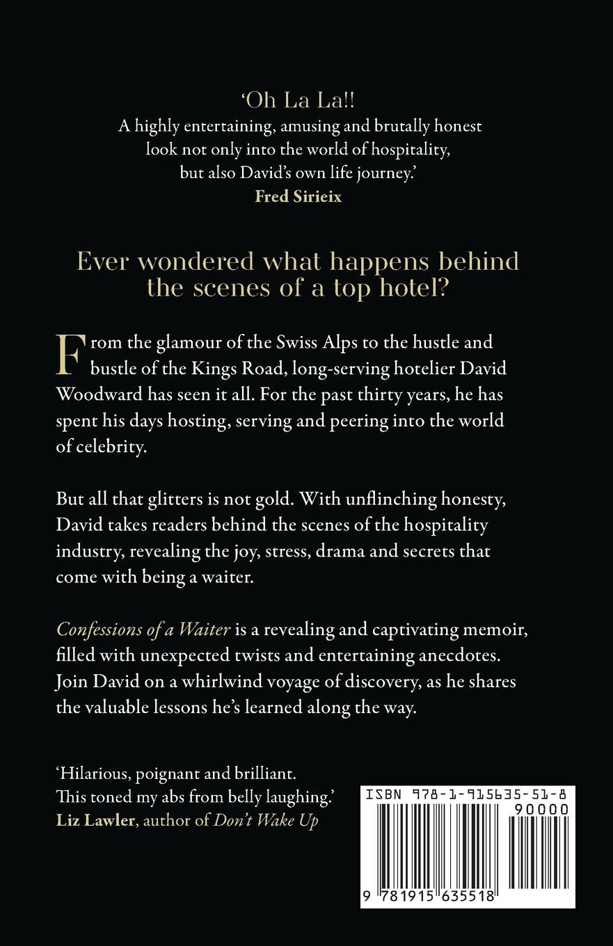 Rückseitencover Confessions of a Waiter