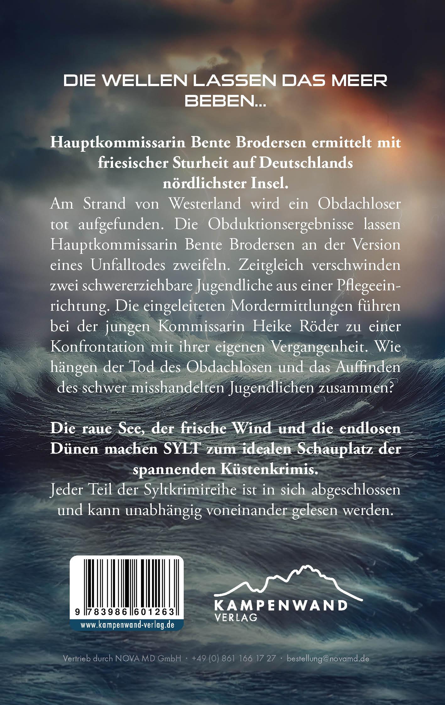 Rückseitencover SYLTKRIMI Wellengrab