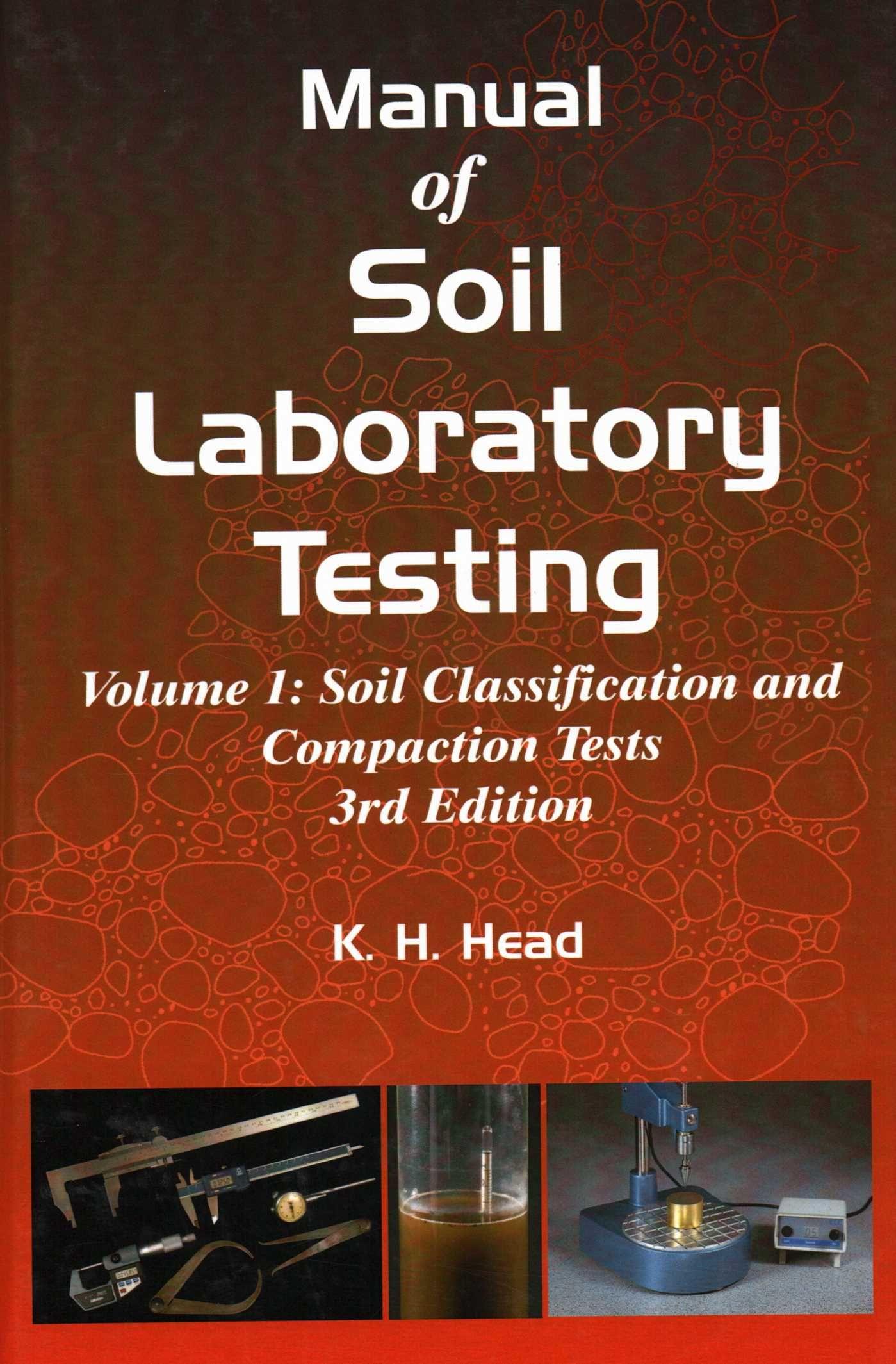 Vorderes Coverbild Manual of Soil Laboratory Testing
