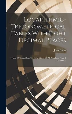 Vorderes Coverbild Logarithmic-trigonometrical Tables With Eight Decimal Places