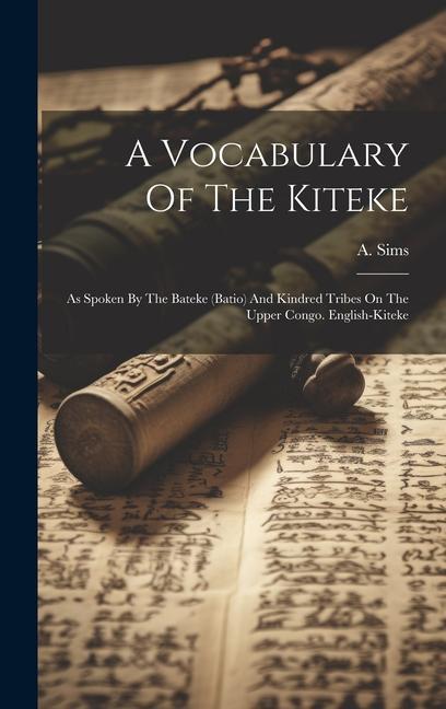Vorderes Coverbild A Vocabulary Of The Kiteke