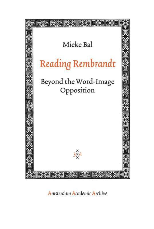 Vorderes Coverbild Reading Rembrandt