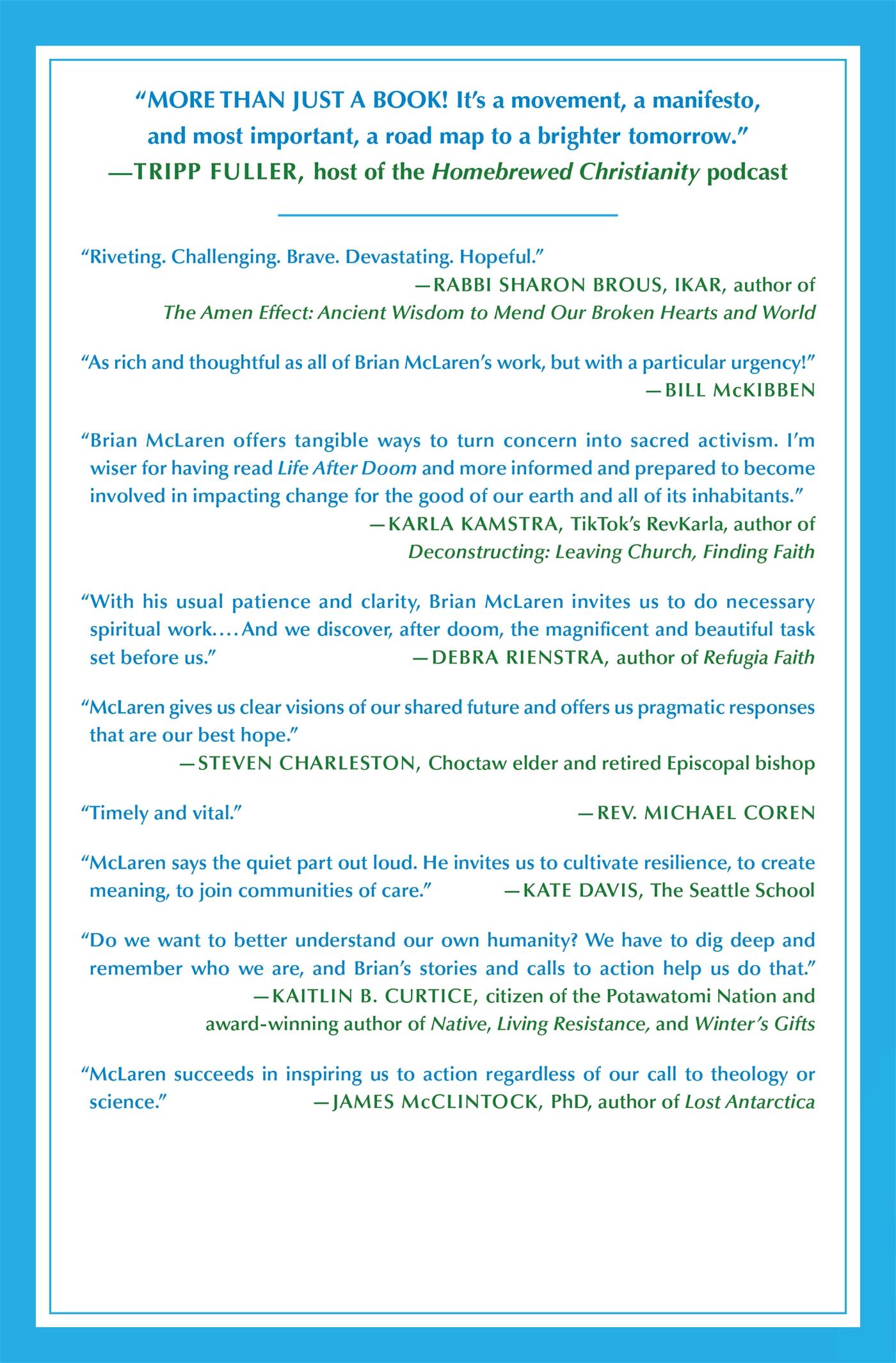 Rückseitencover Life After Doom