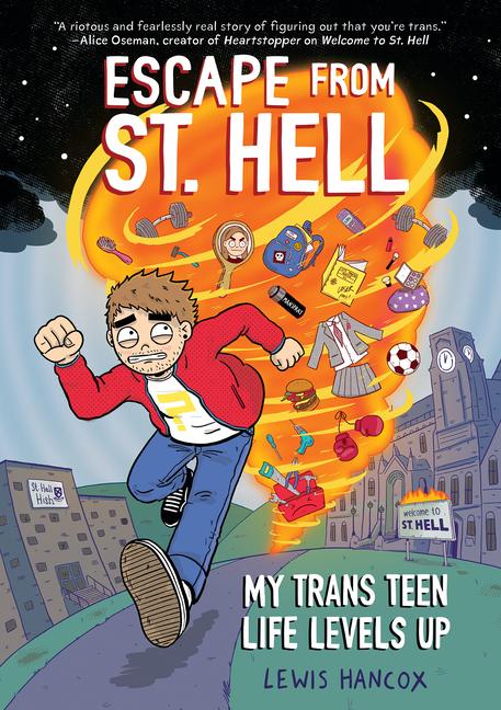 Vorderes Coverbild Escape from St. Hell: My Trans Teen Life Levels Up: A Graphic Novel