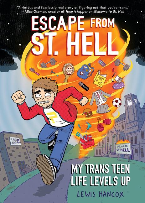 Vorderes Coverbild Escape from St. Hell: My Trans Teen Life Levels Up: A Graphic Novel