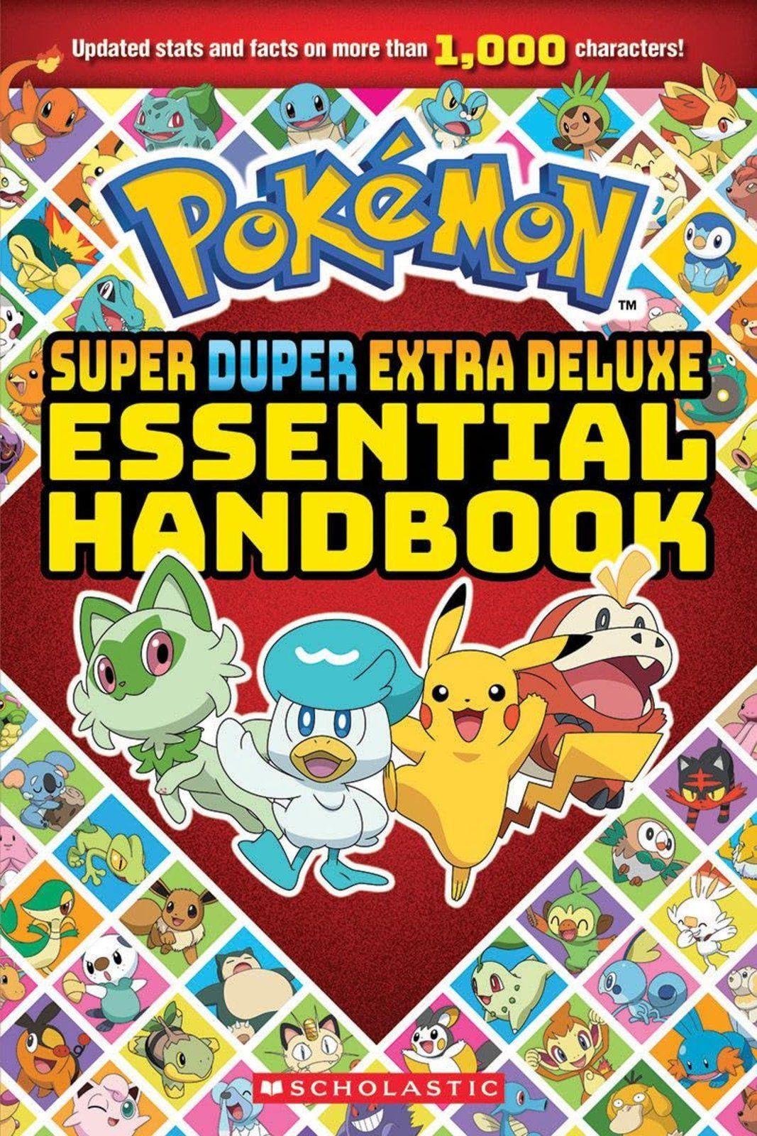 Vorderes Coverbild Super Duper Extra Deluxe Essential Handbook (Pokémon)