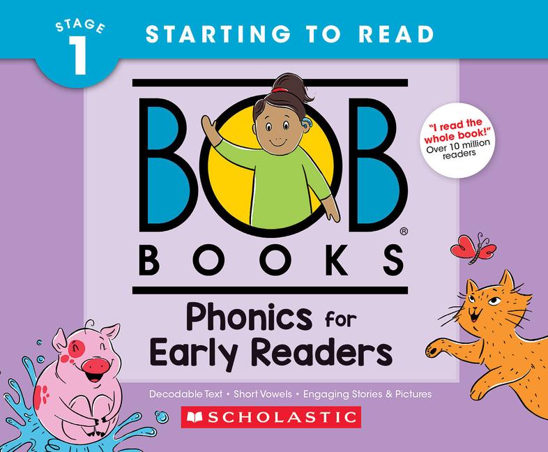 Vorderes Coverbild Bob Books - Phonics for Early Readers Hardcover Bind-Up Phonics, Ages 4 and Up, Kindergarten (Stage 1: Starting to Read)
