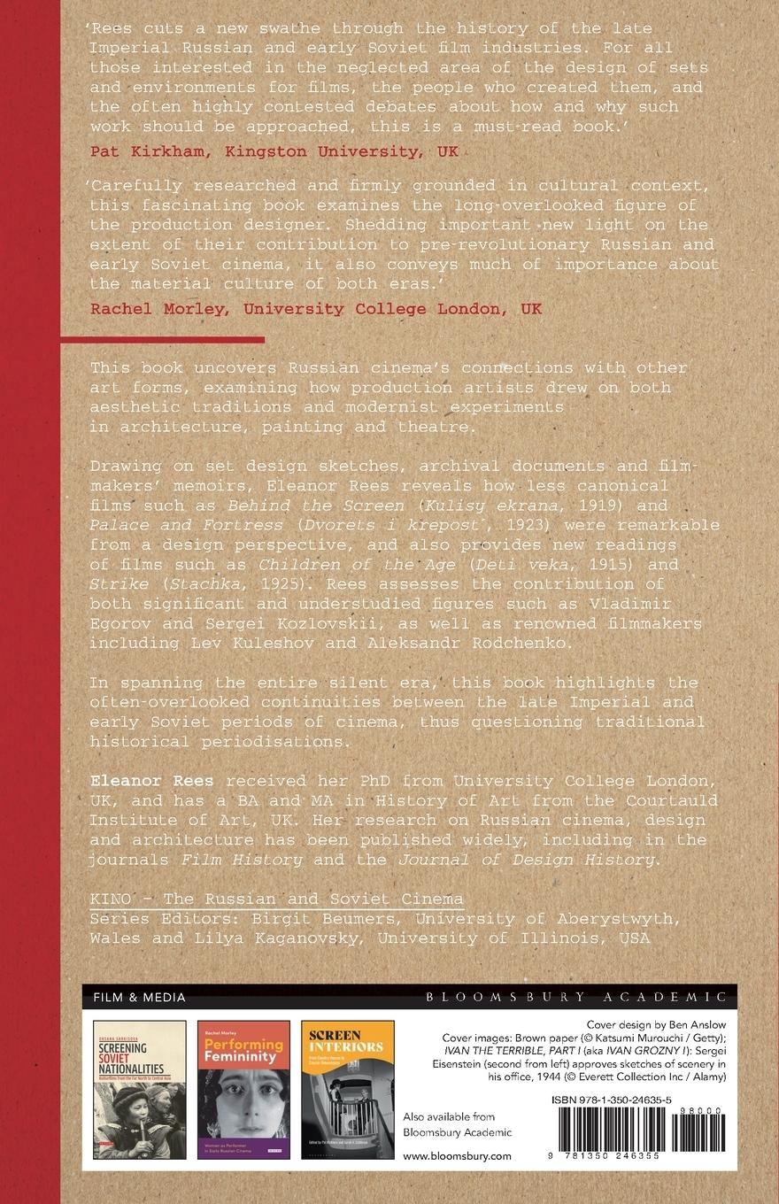 Rückseitencover Designing Russian Cinema